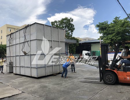 索菲亚家居喷漆化工废水处理工程项目稳步推进中
