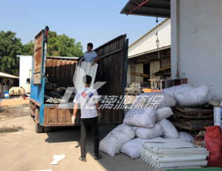 南京饲料废水处理工程工艺设备发货进场