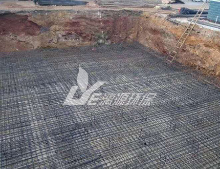 赣州化工厂盛煌注册工程土建施工中